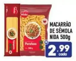 Supermercados Avenida Macarrão de sêmola nida oferta
