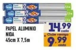Supermercados Avenida Papel alumínio nida oferta