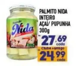 Supermercados Avenida Palmito nida inteiro açaí/ pupunha oferta