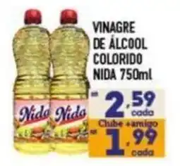 Supermercados Avenida vinagre de álcool colorido nida oferta