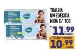 Supermercados Avenida Toalha umedecida nida c/ 100 oferta