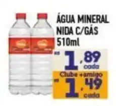 Supermercados Avenida água mineral nida c/gás oferta