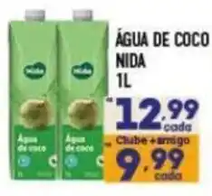 Supermercados Avenida Água de coco nida oferta