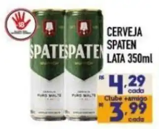 Cerveja spaten lata