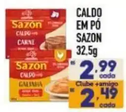Supermercados Avenida Caldo em pó sazon oferta