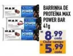 Supermercados Avenida Barrinha de proteína max power bar oferta