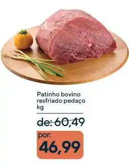 Coop Patinho bovino resfriado pedaço oferta