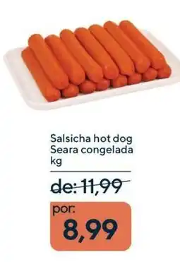 Coop Salsicha hot dog Seara congelada oferta