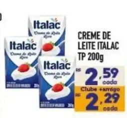 Supermercados Avenida Creme de leite italac oferta