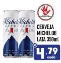 Supermercados Avenida Cerveja michelob lata oferta