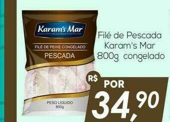 Semar Supermercado Filé De Pescada Karam's Mar Congelado oferta