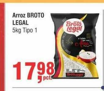 Higa Atacado Arroz Broto Legal oferta