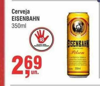 Higa Atacado Cerveja Eisenbahn oferta