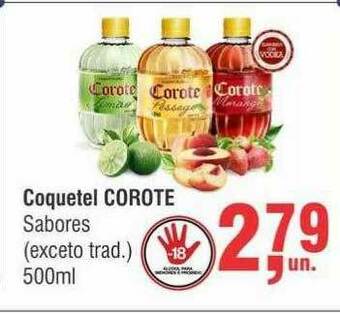 Higa Atacado Coquetel Corote Sabores oferta