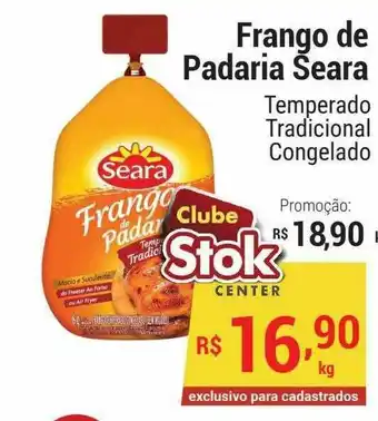 Stok Center Frango De Padaria Seara oferta
