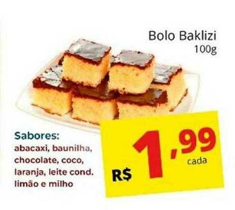 Supermercados Baklizi Bolo Baklizi oferta