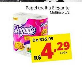 Supermercados Baklizi Papel Toalha Elegante oferta