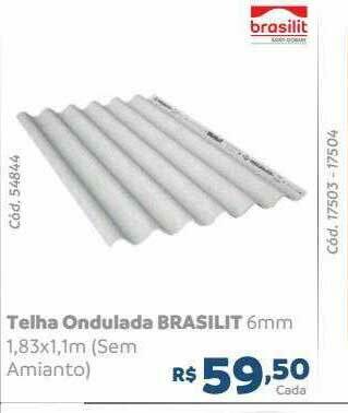 Telha Ondulada Brasilit