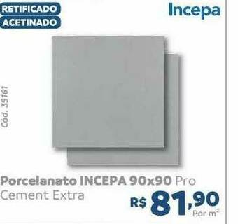 Tumkus Porcelanato Incepa 90x90 oferta
