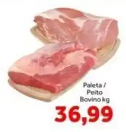 Shibata Supermercados Paleta / Peito Bovino oferta