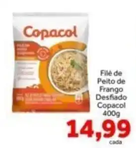 Filé de Peito de Frango Desfiado Copacol