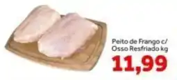 Shibata Supermercados Peito de Frango c/ Ossos Resfriado oferta