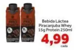 Shibata Supermercados Bebida Láctea Piracanuba Whey oferta