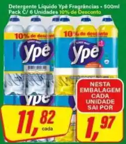 Rede Supermarket Detergente Líquido Ypé Fragrâncias oferta