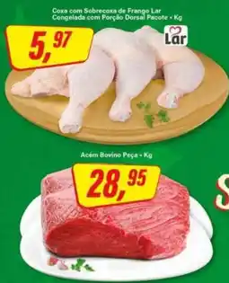 Rede Supermarket Coxa com Sobrecoxa de Frango Lar oferta