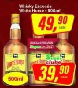 Rede Supermarket Whisky Escocês White Horse oferta