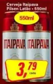 Rede Supermarket Cerveja Itaipava Pilsen Latão oferta