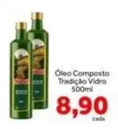 Shibata Supermercados Óleo Composto Tradição Vidro oferta