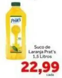 Shibata Supermercados Suco de Laranja Prat's oferta