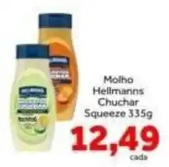 Shibata Supermercados Molho Hellmanns Chuchar Squeeze oferta