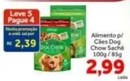 Shibata Supermercados Alimento p/ Cães Dog Chow Sachê oferta