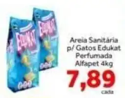 Shibata Supermercados Areia Sanitária p/ Gatos Edukat Perfumada oferta