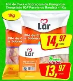 Rede Supermarket Filé de Coxa e Sobrecoxa de Frango Lar oferta