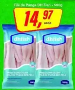 Rede Supermarket Filé de Panga DH Fish oferta