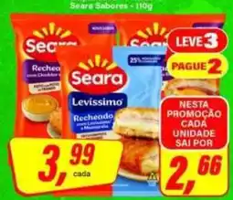 Rede Supermarket Seara Sabor Levisíssimo Recheado oferta