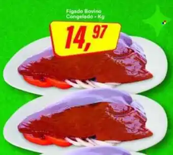 Rede Supermarket Fígado Bovino Congelado oferta