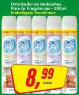 Rede Supermarket Odorizador de Ambientes Puro Ar Fragrâncias oferta
