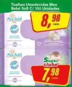Rede Supermarket Toalhas Umedecidas Meu Bebe Soft oferta