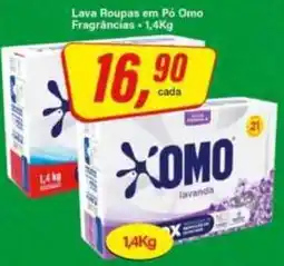 Rede Supermarket Lava Roupas em Pó Omo oferta