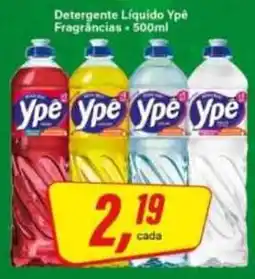 Rede Supermarket Detergente Líquido Ype Fragrâncias oferta