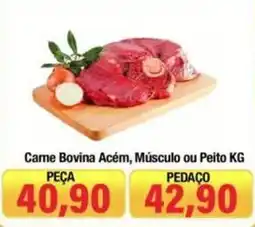 Spani Atacadista Carne Bovina Acém, Músculo ou Peito KG oferta