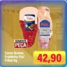Spani Atacadista Carne Bovina Fraldinha Pul/ Fribol Kg oferta
