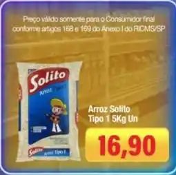 Spani Atacadista Arroz solito tipo 1 oferta