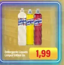 Spani Atacadista Detergente Líquido Limpol oferta