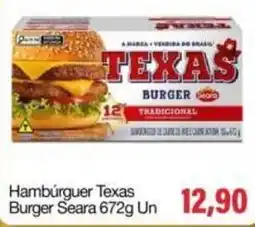 Spani Atacadista Hambúrguer texas burger seara oferta