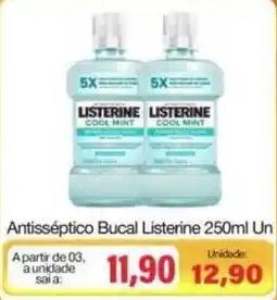 Spani Atacadista Antisséptico Bucal Listerine oferta